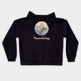 meowcrobiology kitty Kids Hoodie